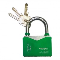 Замок навесной 40 мм, цветной, "BINARI" (2093)